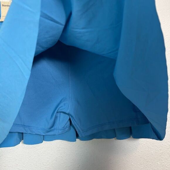 NWT Nike Club Golf Skort Skirt L Large Blue Tennis Golf Pickle Ball Pleated NEW - Picture 5 of 6